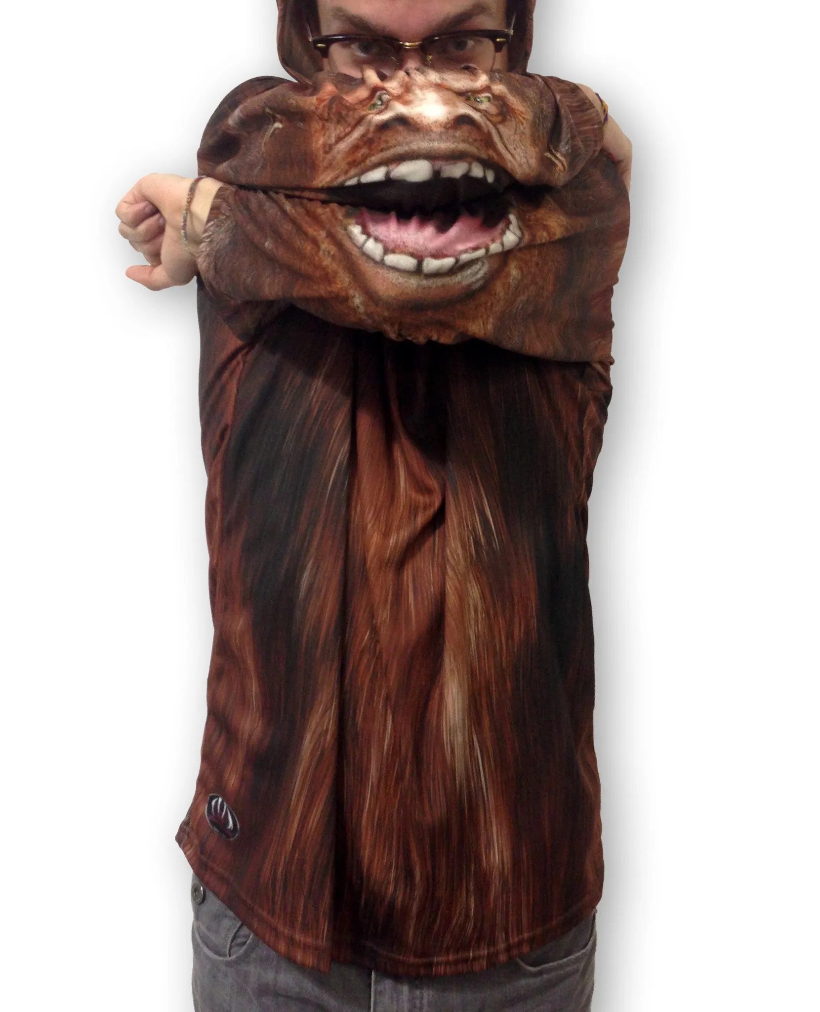 BIGFOOT YETI Hoodie Chomp Shirt by MOUTHMAN®