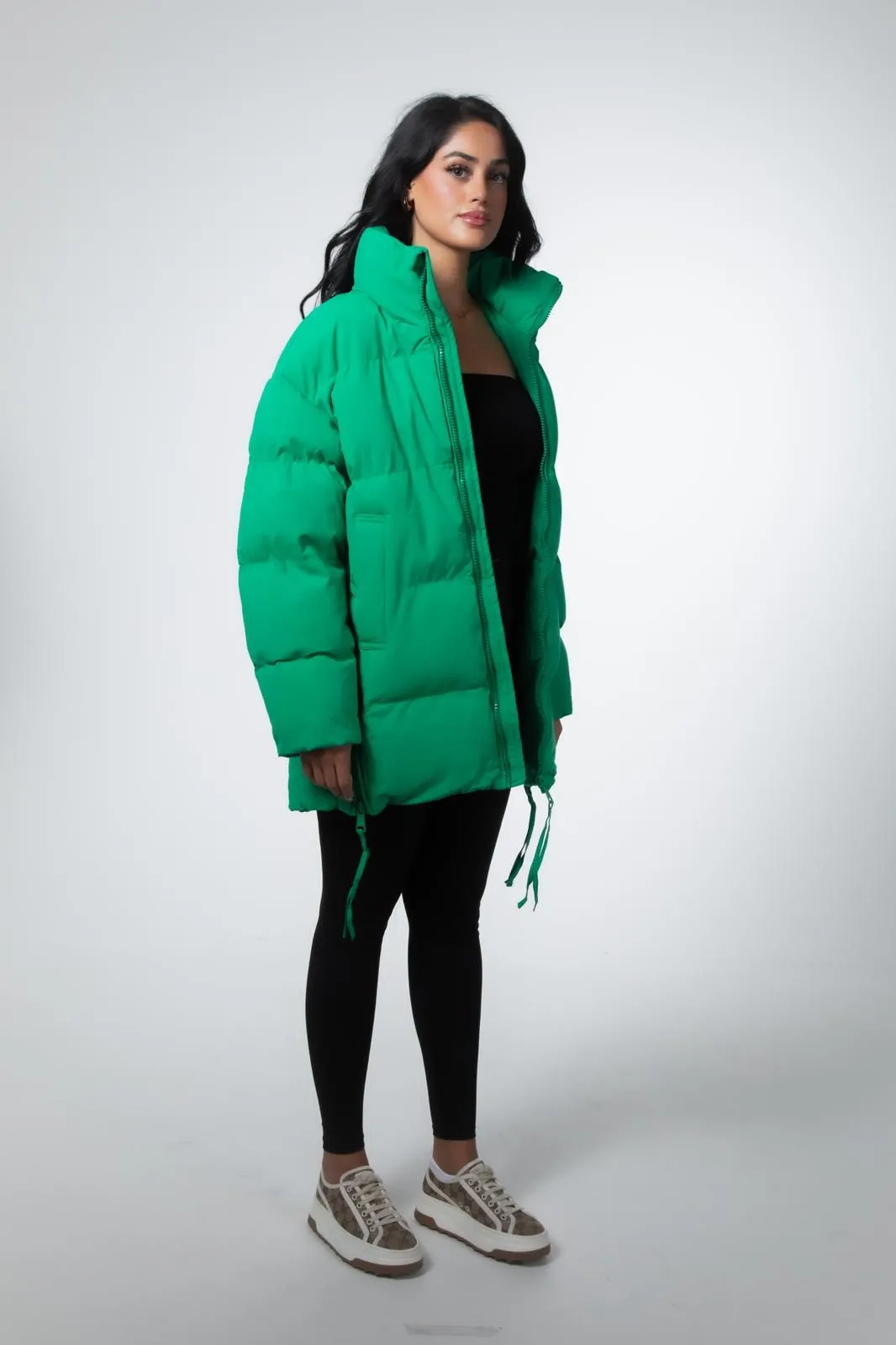 Black and Green Copperose Jacket