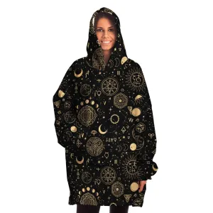 Black And Sand Celestial | Wearable Blanket Hoodie