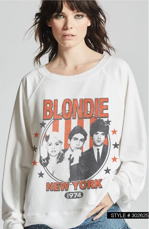 BLONDIE NY 1974 SWEATSHIRT, Recycled Karma
