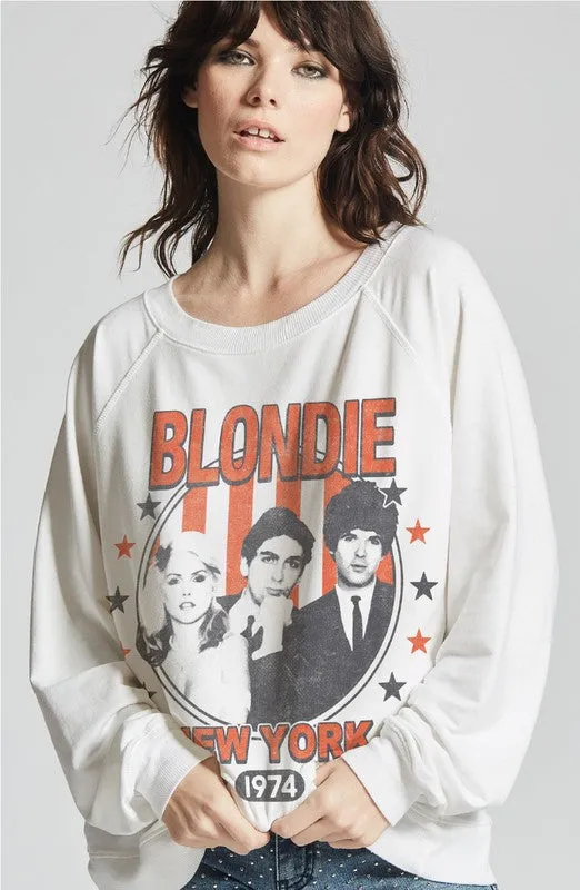 BLONDIE NY 1974 SWEATSHIRT, Recycled Karma