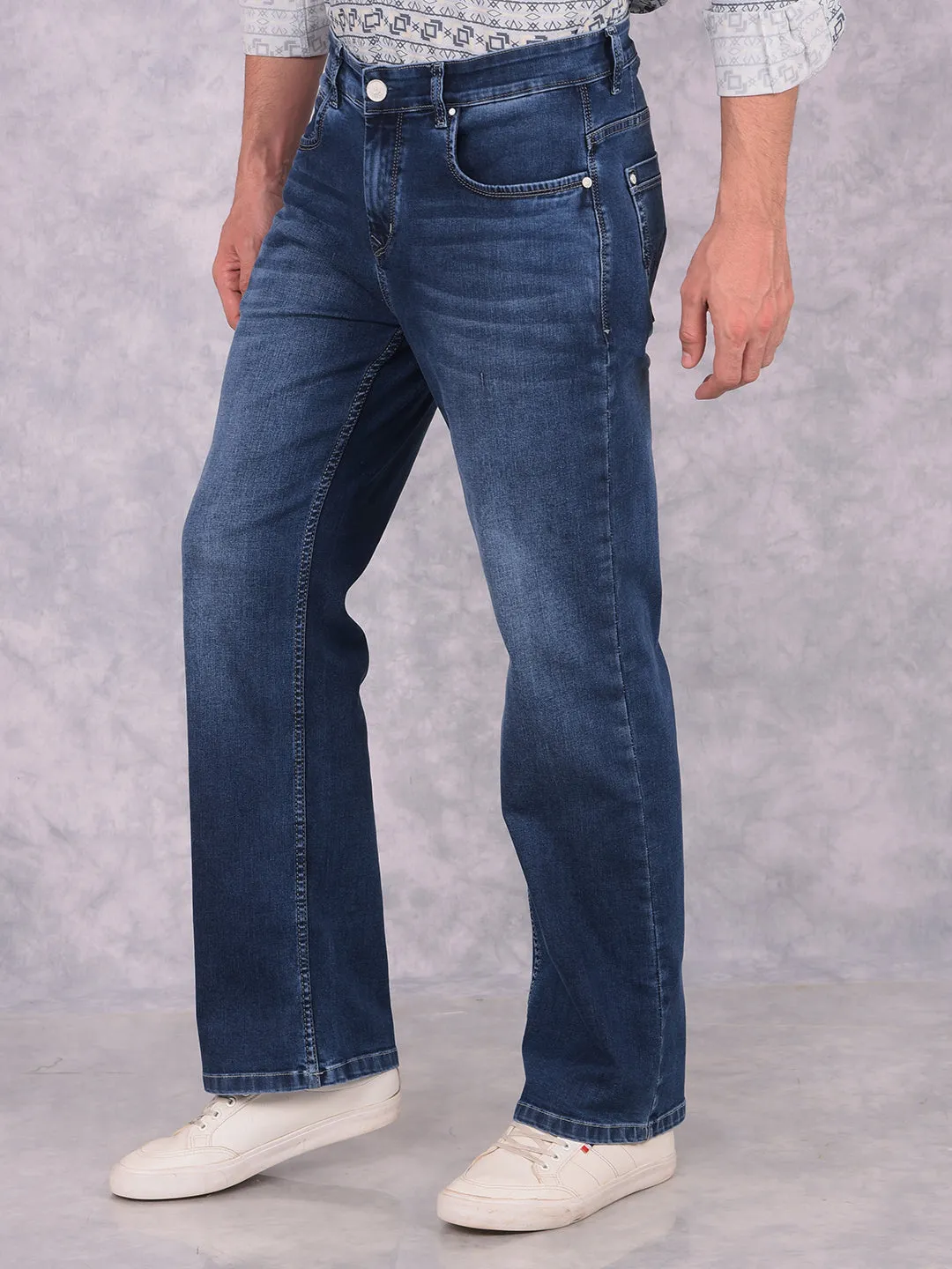 Blue Loose Fit Jeans