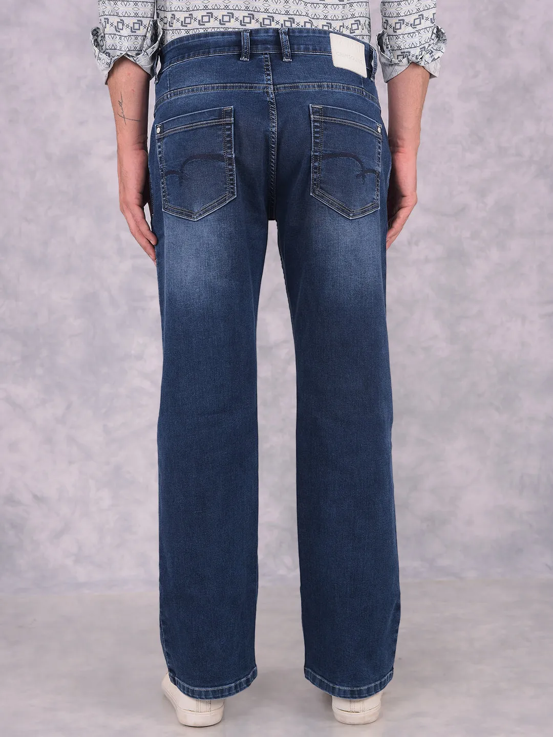 Blue Loose Fit Jeans