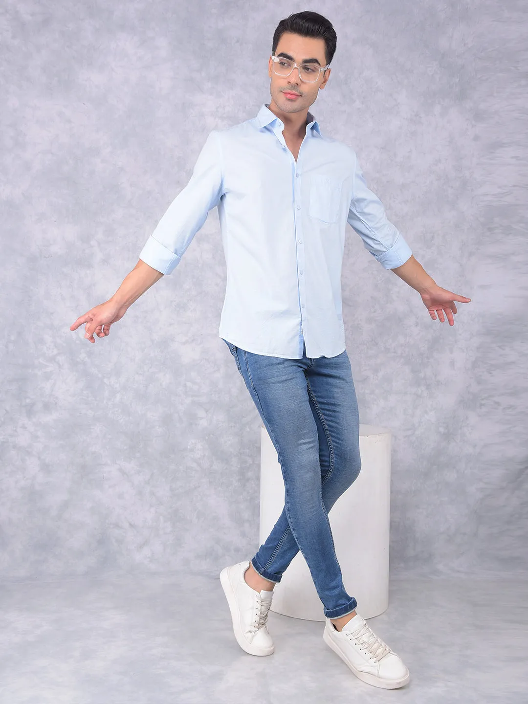 Blue Skinny Jeans