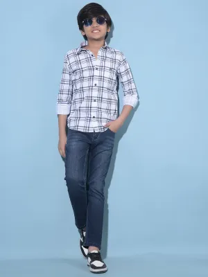 Blue Stretchable Cotton Jeans