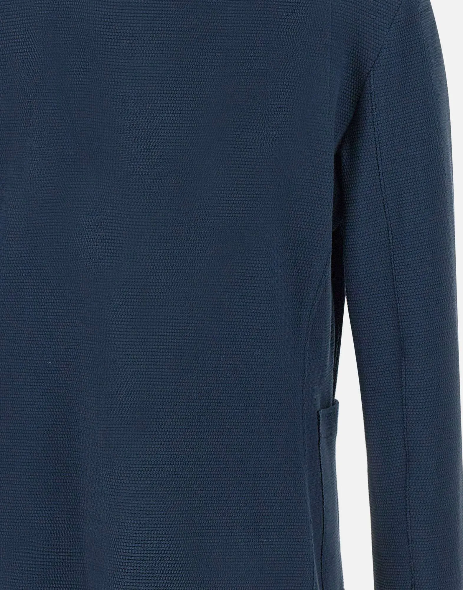 Bob Mick480 Blue Stretch Cotton Blazer