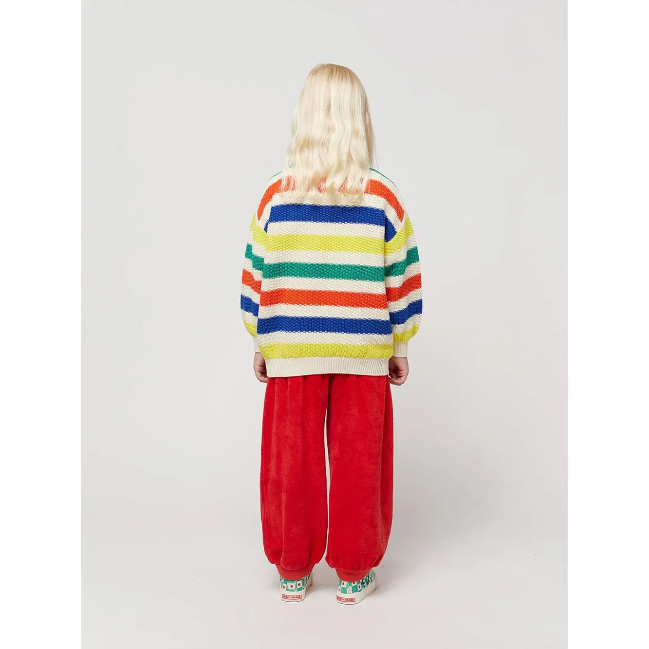Bobo Choses Multicolor Stripes Jumper