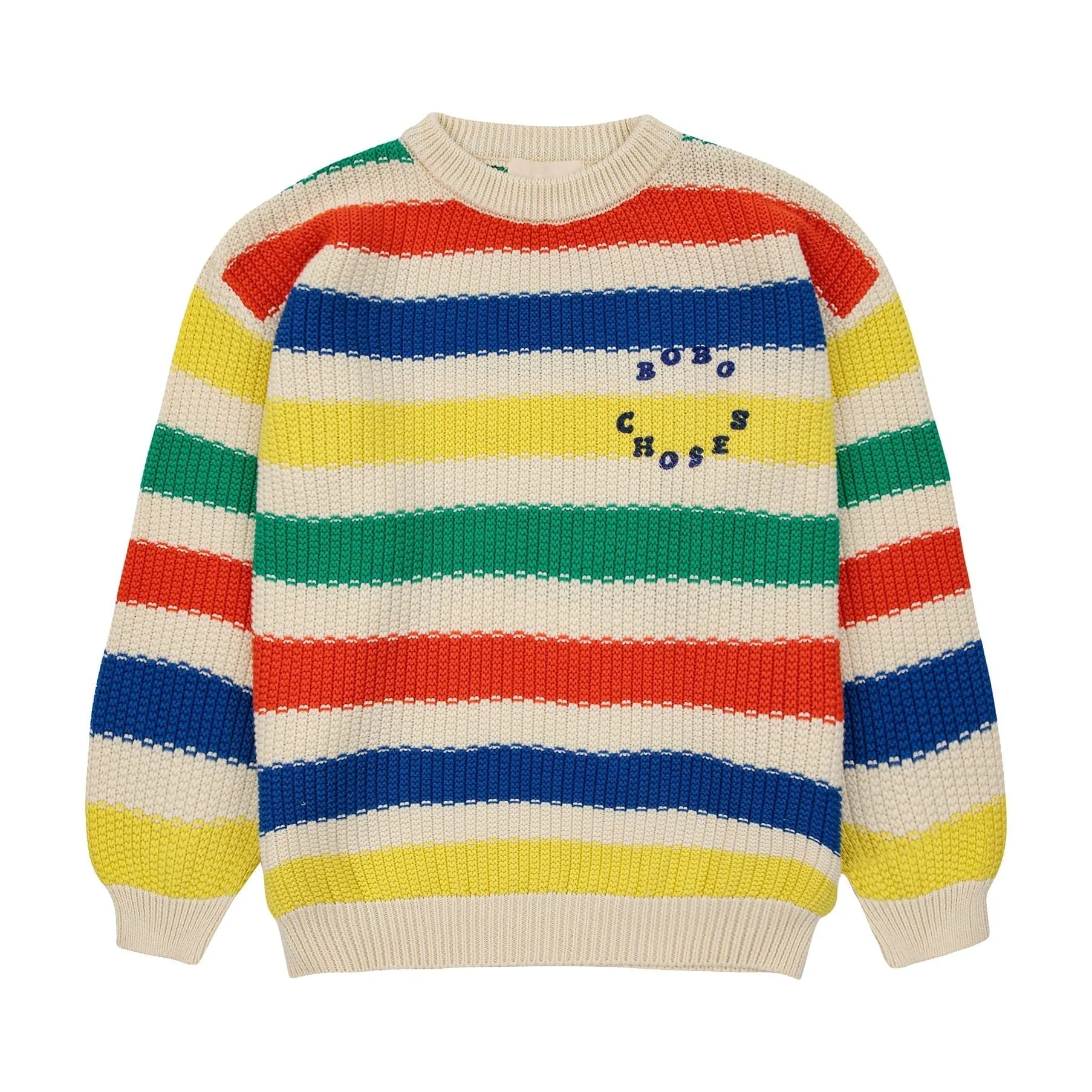 Bobo Choses Multicolor Stripes Jumper