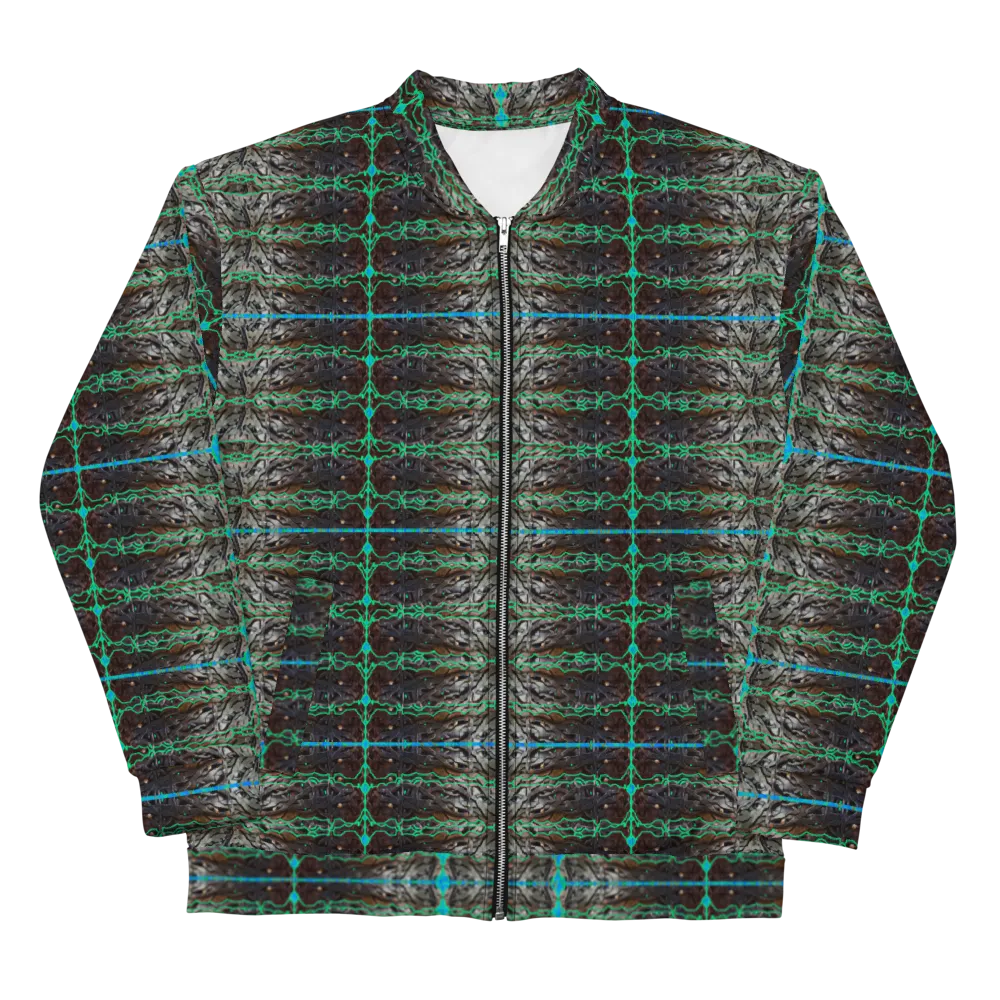 Bomber Jacket (Unisex)(Rind#10 Tree Link) RJSTH@Fabric#10  RJSTHW2021 RJS