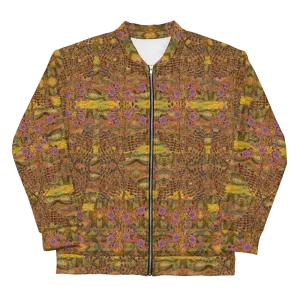 Bomber Jacket (Unisex)(WindSong Flower) RJSTH@Fabric#6 RJSTHW2022 RJS