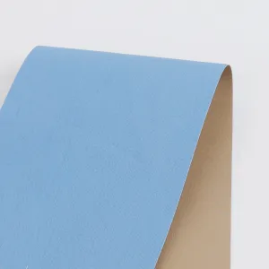 Bonded Cotton Mac - Sky / Camel (remnant)