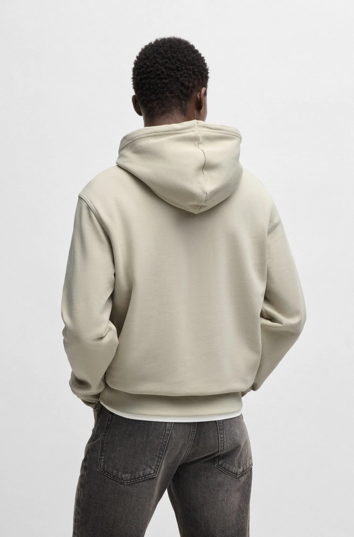 BOSS Hoodies Relaxed Fit in Cotton - WEBASIC_HOOD 10244192 01-50523074