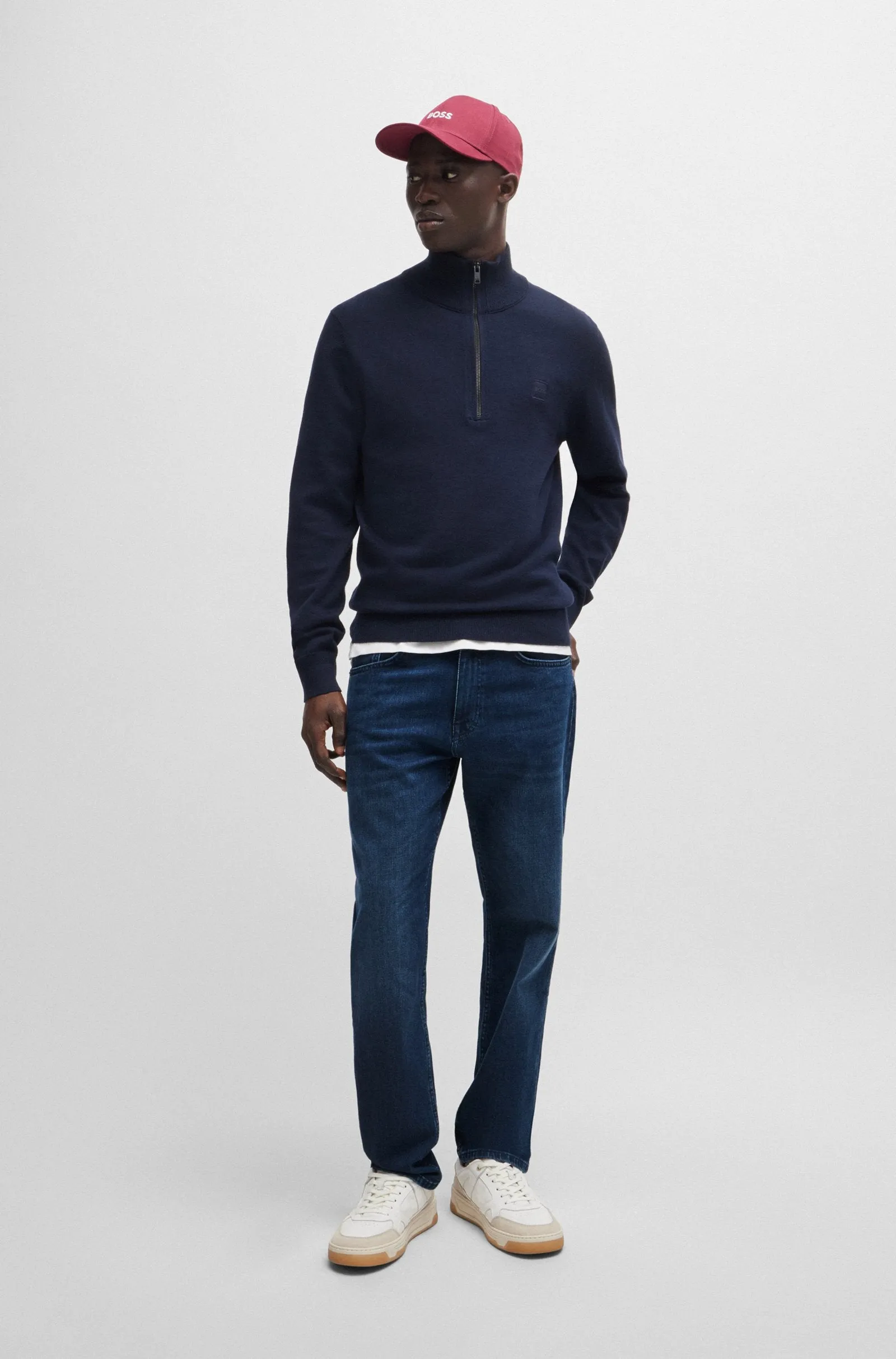 BOSS Jeans Regular Fit in Cotton Mix - TROY BO 10263385 01-50524020