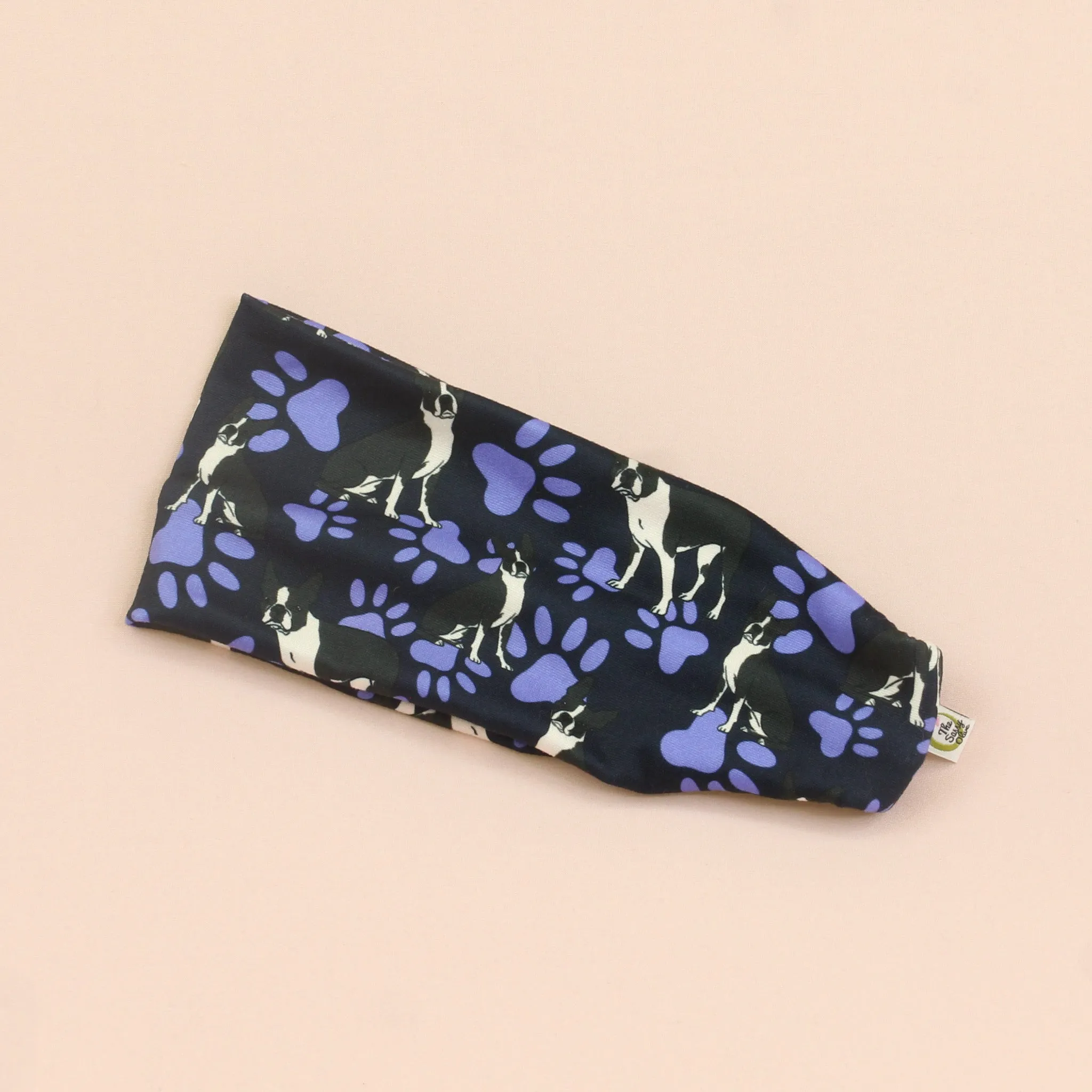 Boston Terrier Stretch Headband