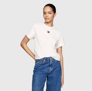 Boxy Badge T-Shirt - Off White