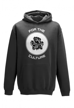 Boy's For The Culture Hoodie/Black/White