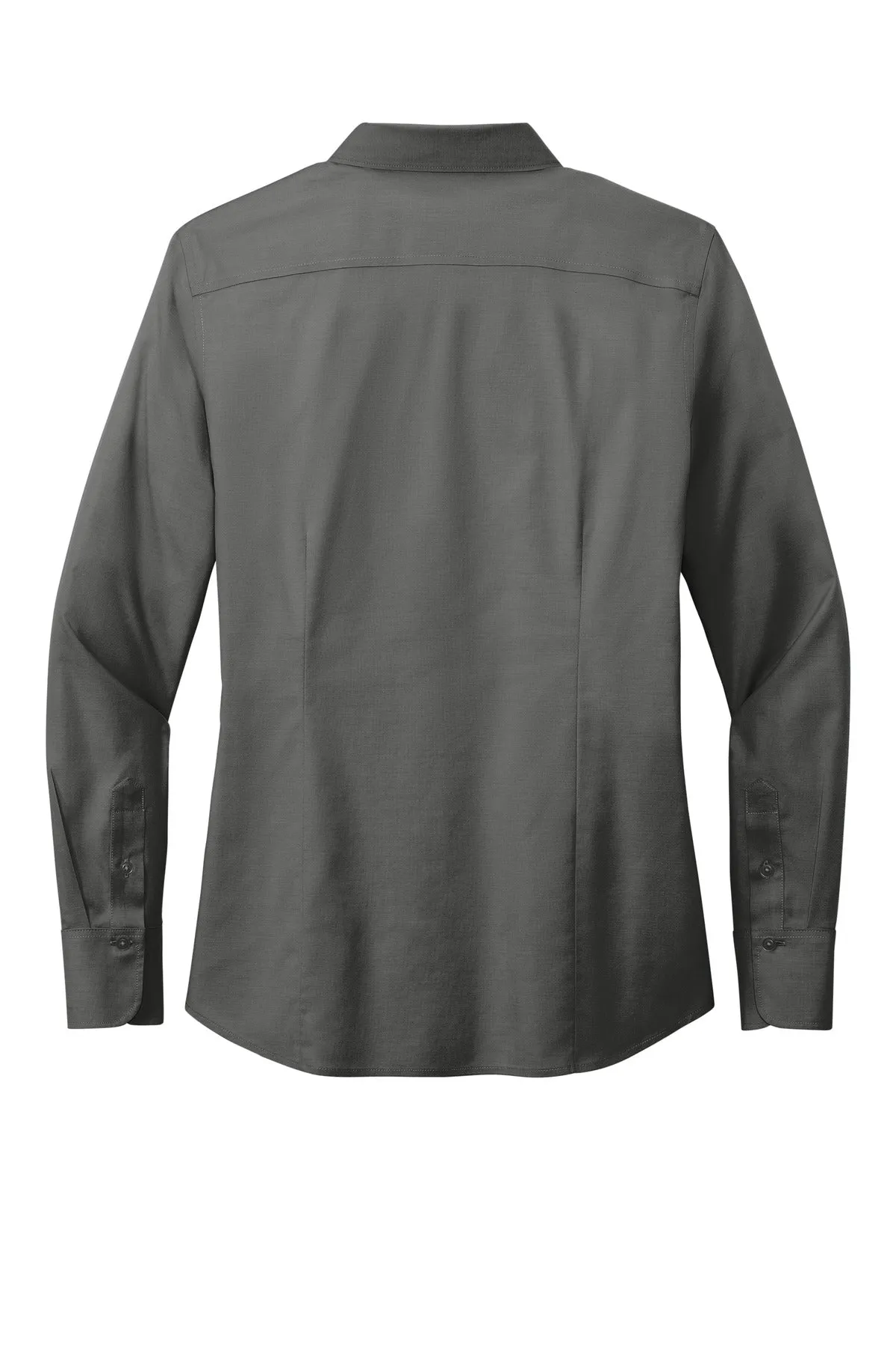 Brooks Brothers Women's Wrinkle-Free Stretch Pinpoint Shirt BB18001 Deep Black