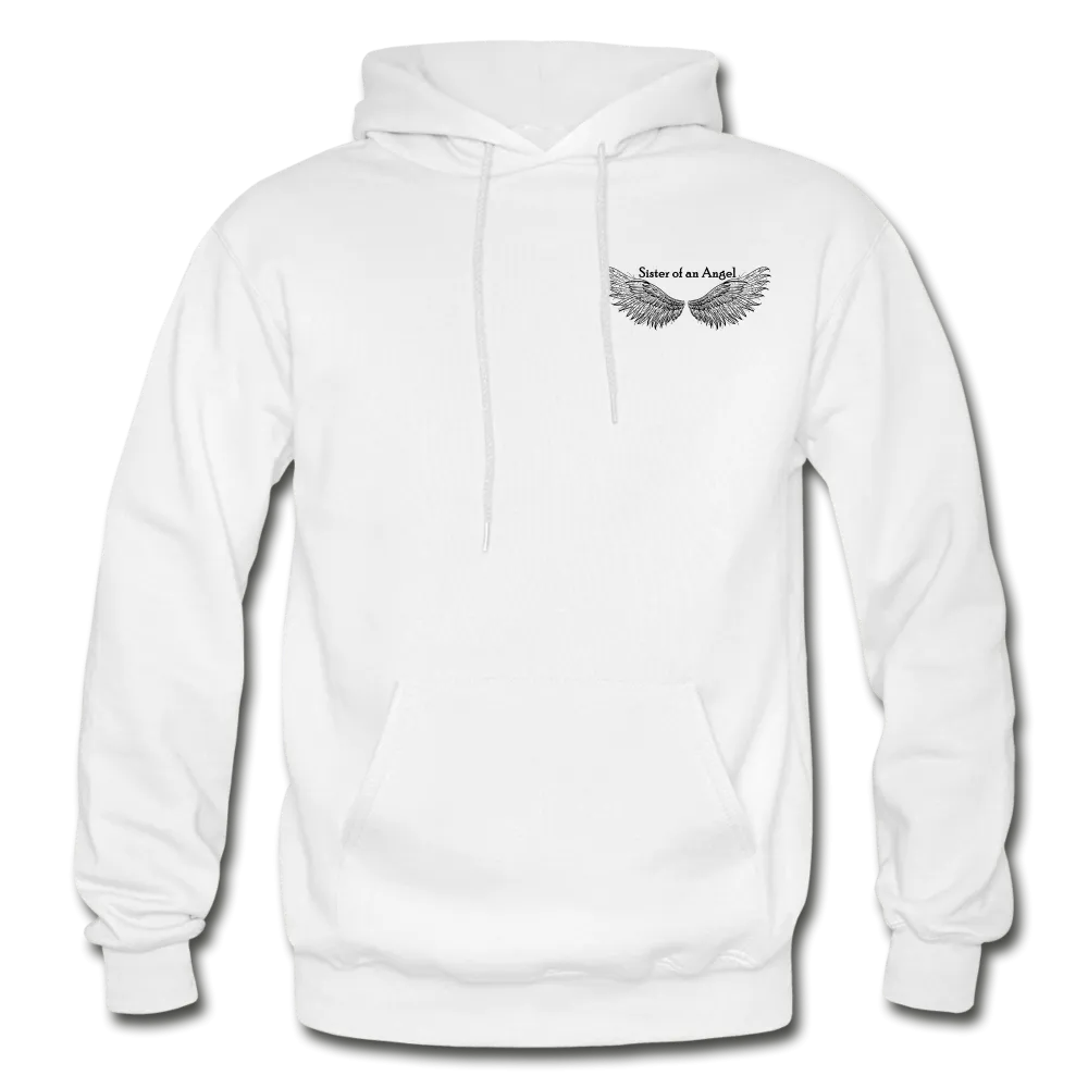 Brother Amazing Angel Sister of an Angel Gildan Heavy Blend Adult Hoodie