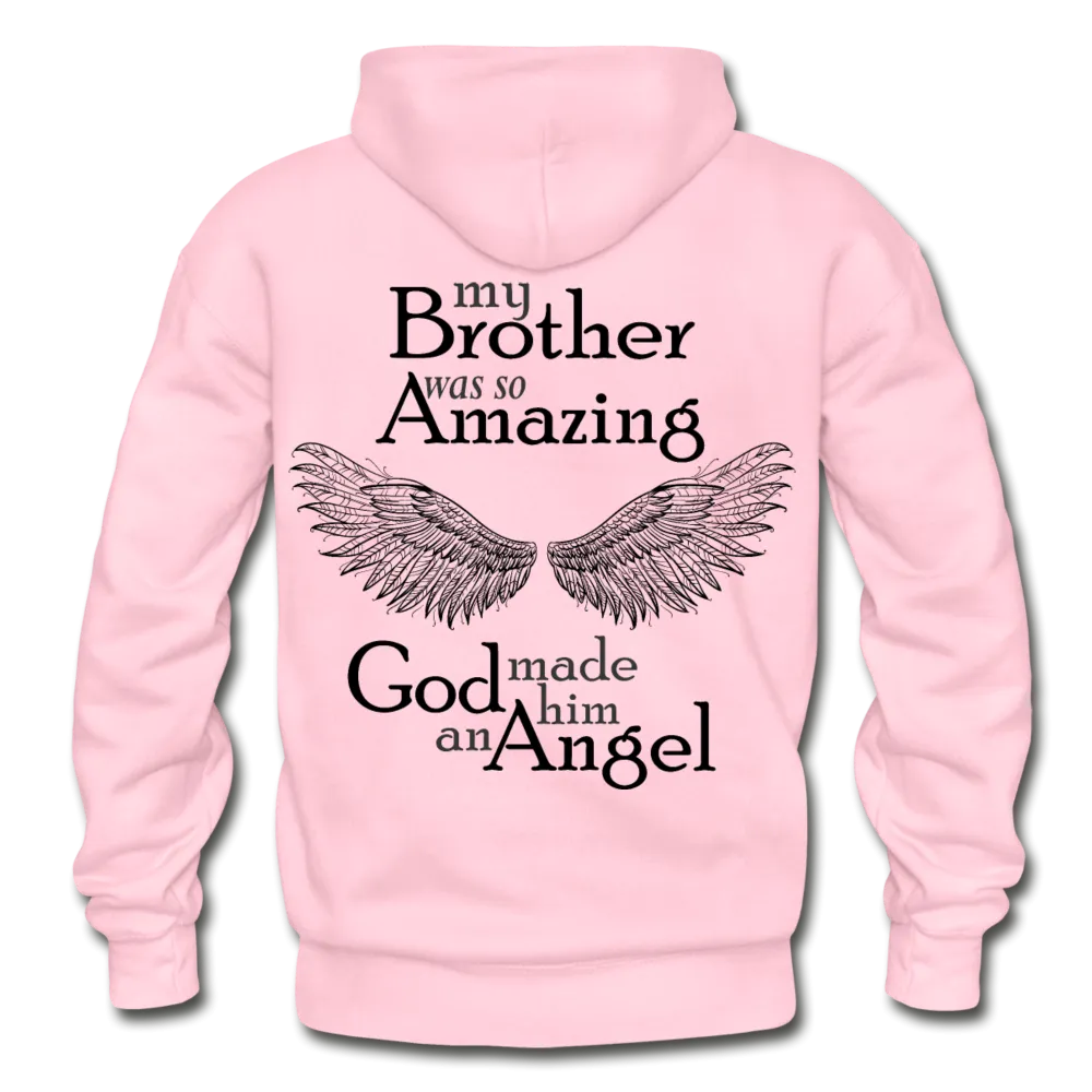 Brother Amazing Angel Sister of an Angel Gildan Heavy Blend Adult Hoodie