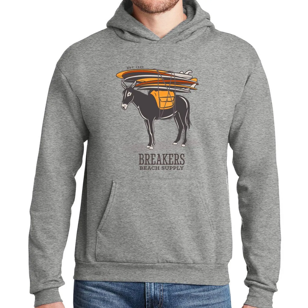 Burro - Unisex Ecosmart Hooded Sweatshirt