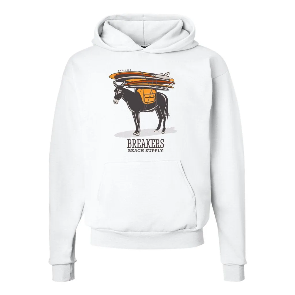 Burro - Unisex Ecosmart Hooded Sweatshirt