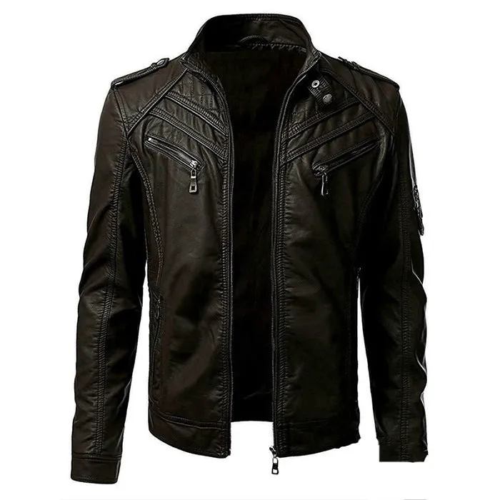 Calix | luxury leather jacket