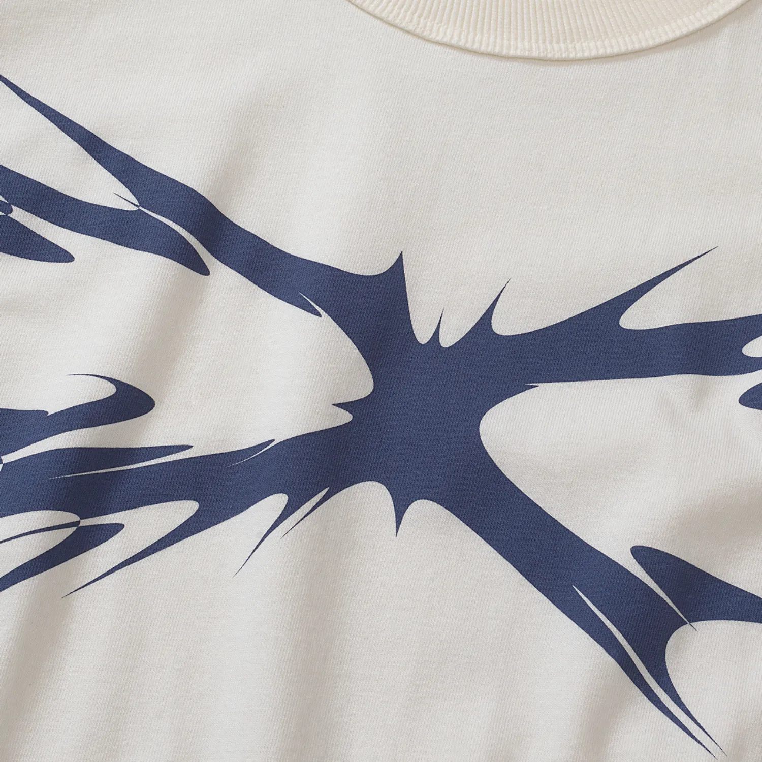 Camiseta Quadro Creations Spikes - Off White