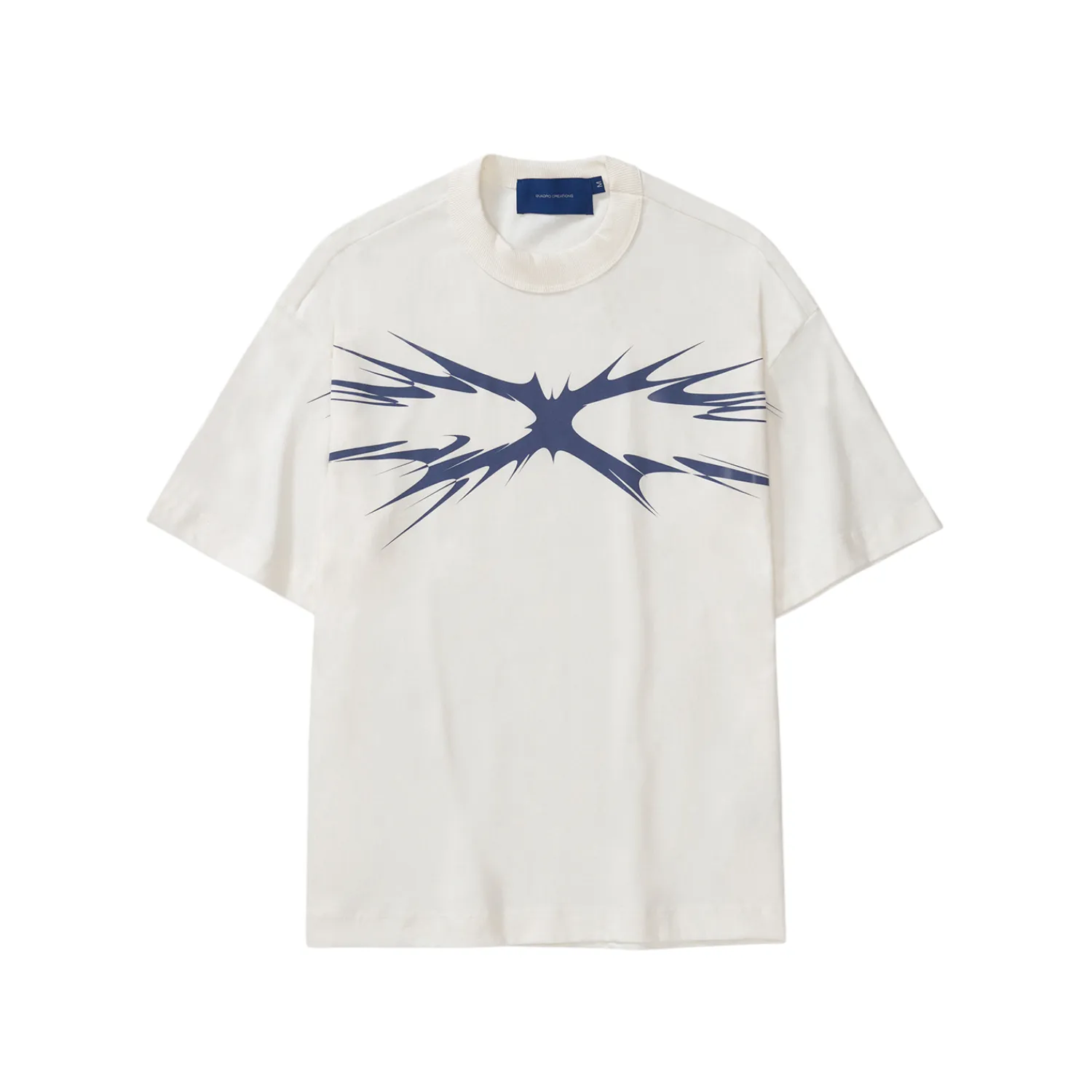 Camiseta Quadro Creations Spikes - Off White