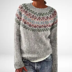 Candice – Cozy retro knit. Touch of nostalgia.