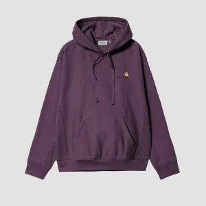 Carhartt WIP American Script Pullover Hoodie Huckleberry