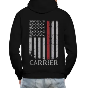 Carrier Firefighter Gildan Heavy Blend Adult Hoodie
