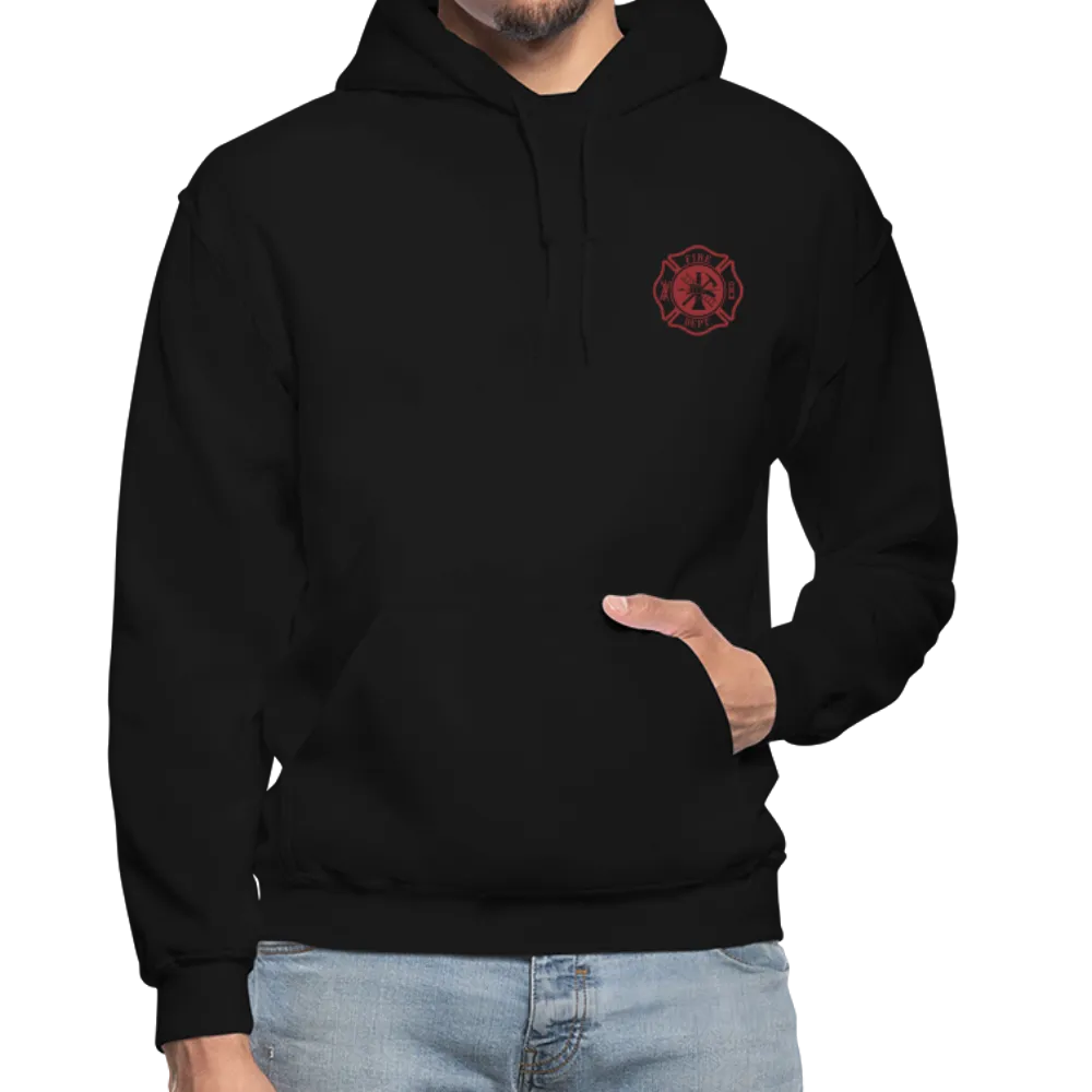 Carrier Firefighter Gildan Heavy Blend Adult Hoodie