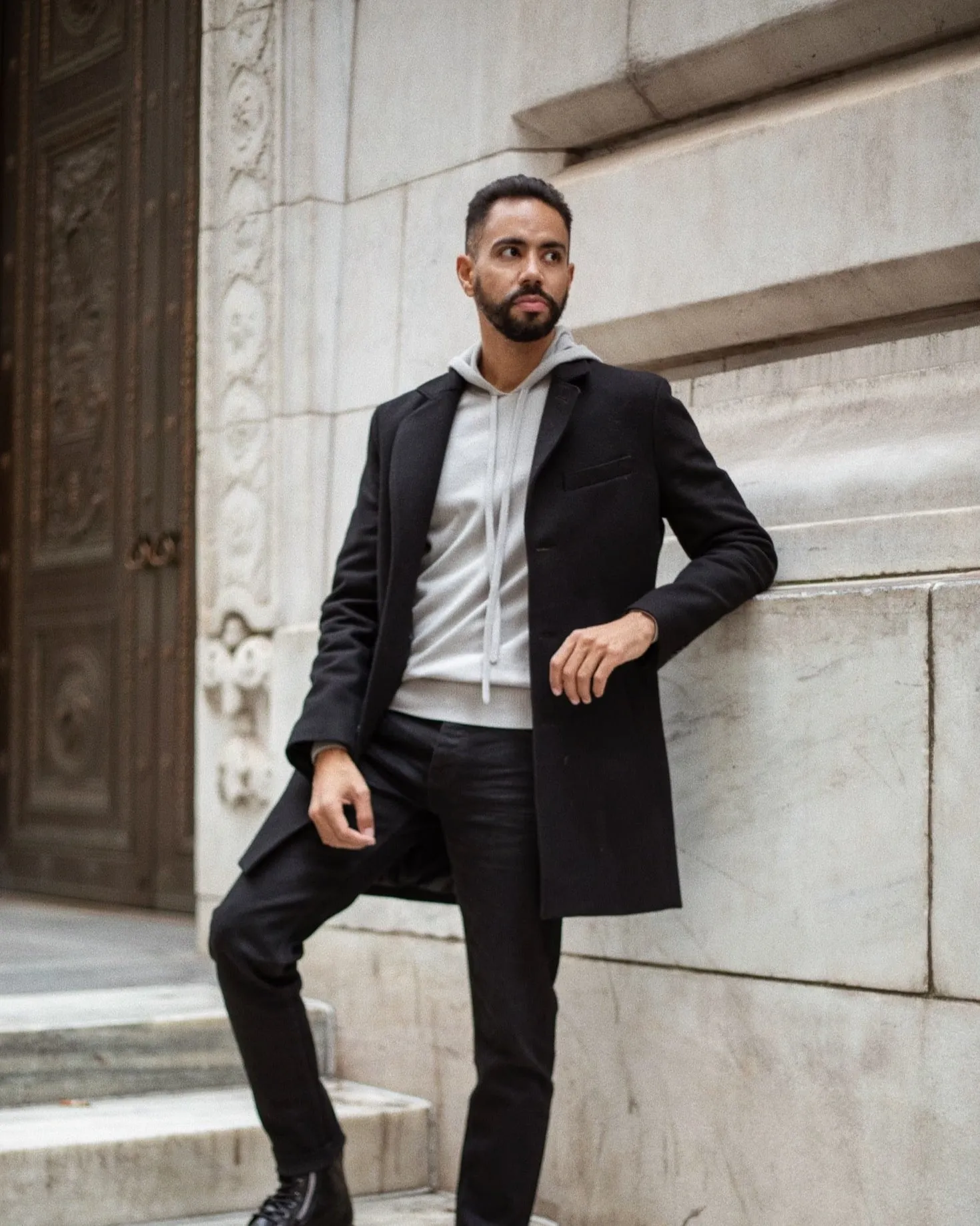 CARTER TALL | Ecoviscose - Men's Hoodie