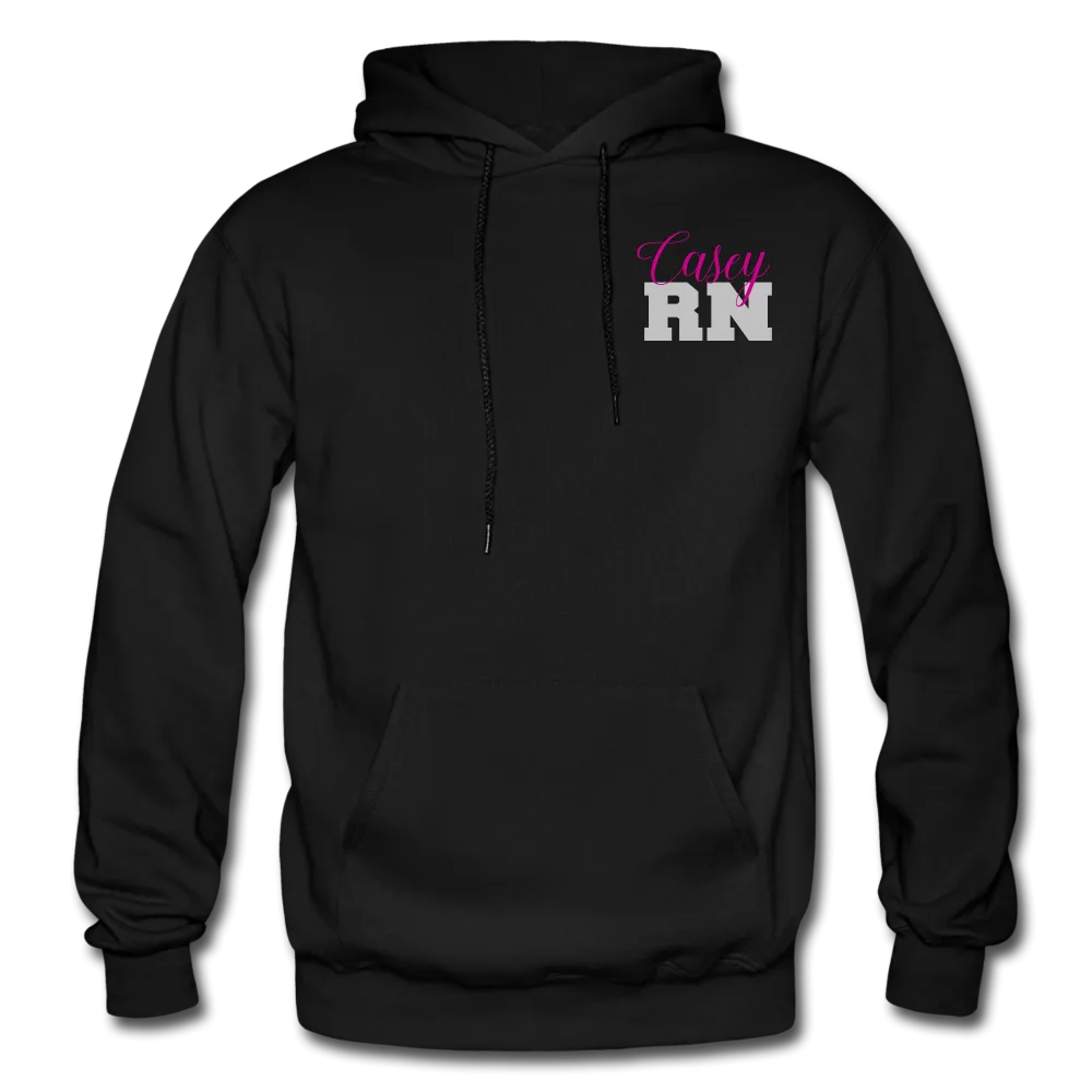 Casey RN Nurse Flag Gildan Heavy Blend Adult Hoodie