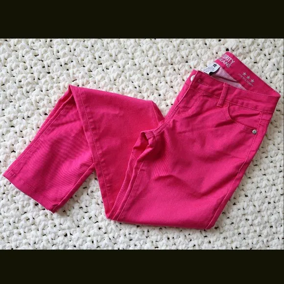 Celebrity Pink Jeans NWT 3/26 Hot Pink