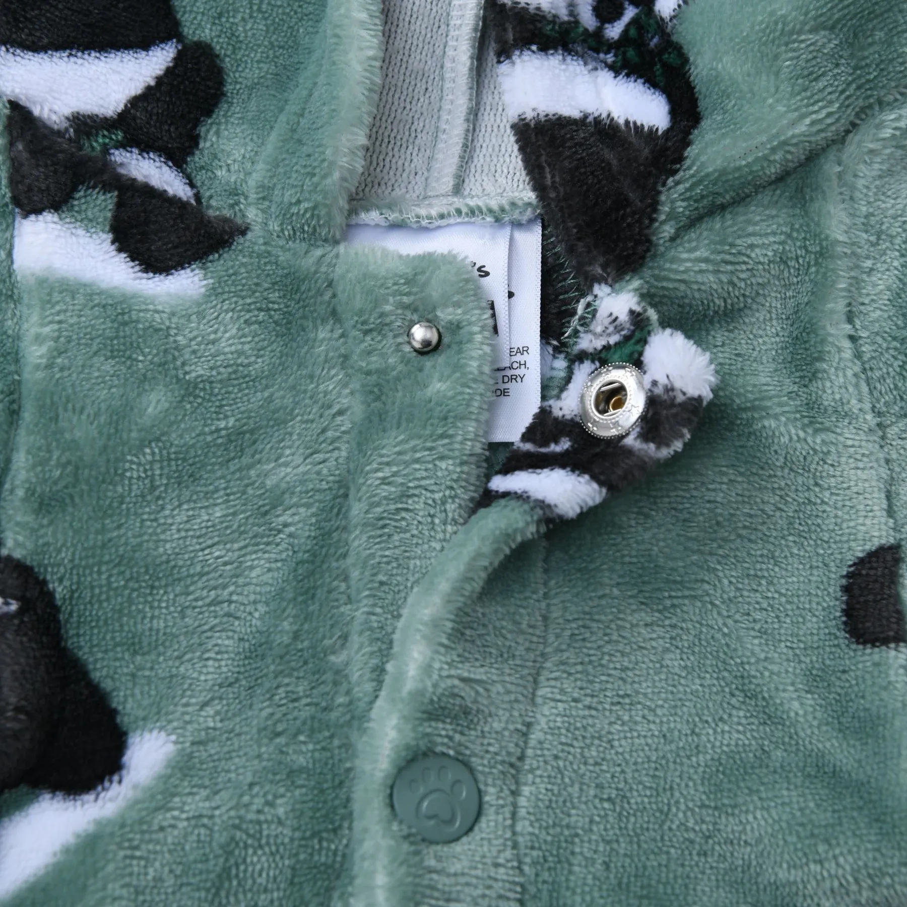Charlie's Uggo Pand-UH! Dog Hoodie Sage Large