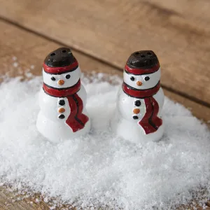 Charming Snowman Salt & Pepper Shakers for Your Cozy Farmhouse Table