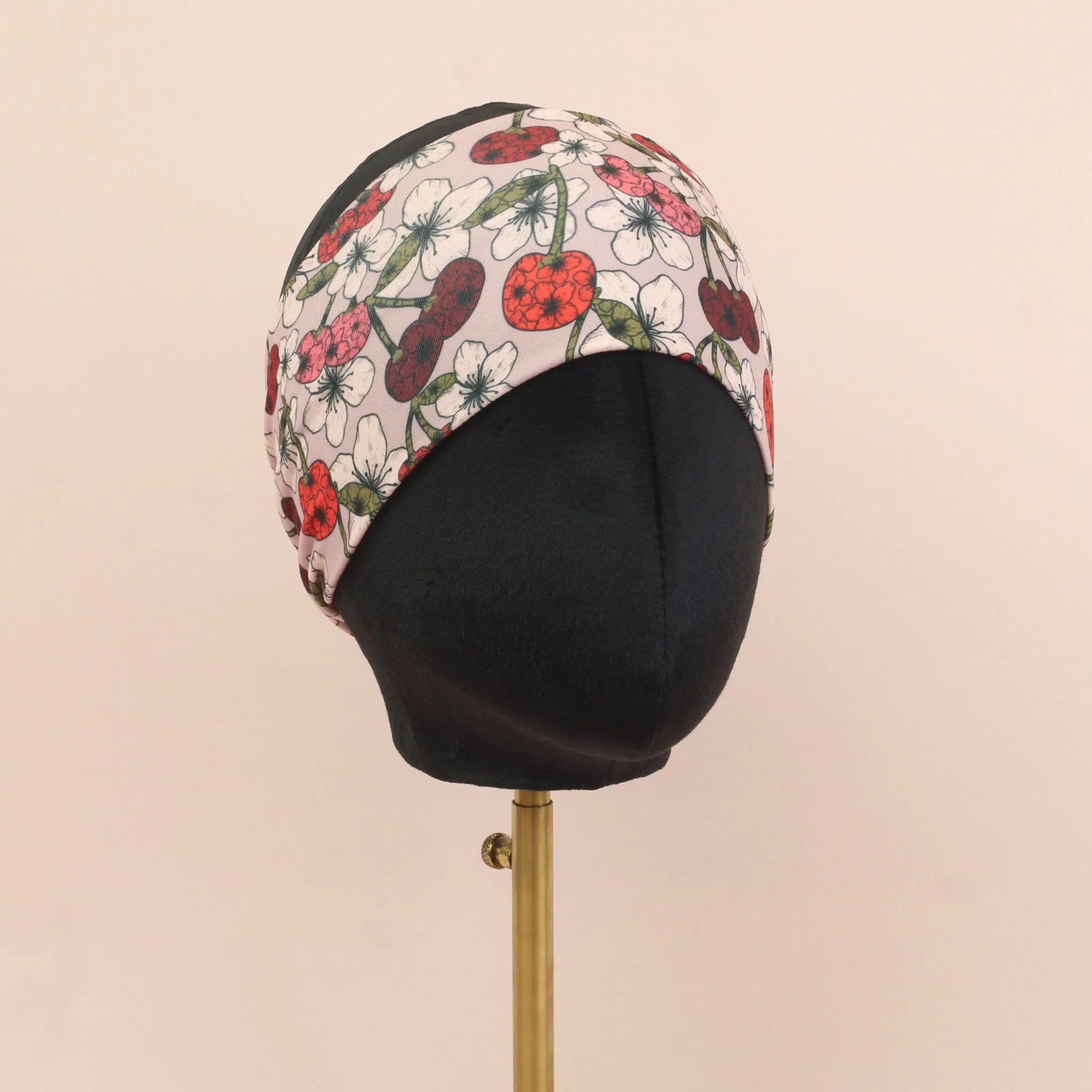 Cherries Blossoms Stretch Headband