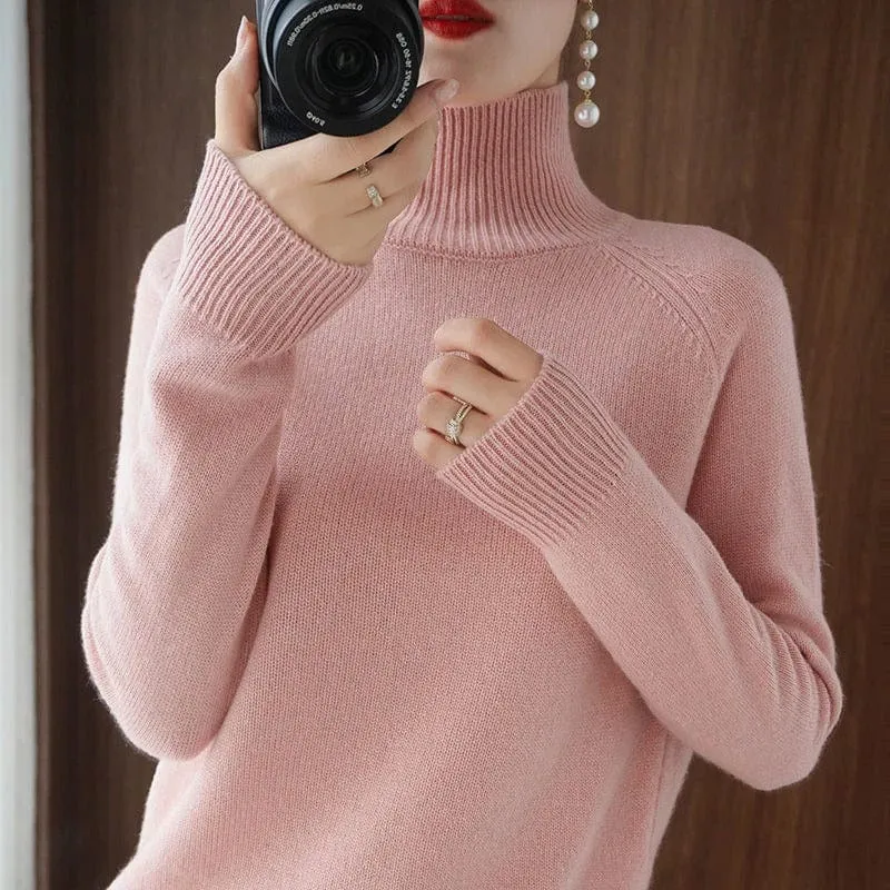 Chic Elle&vire turtleneck sweater