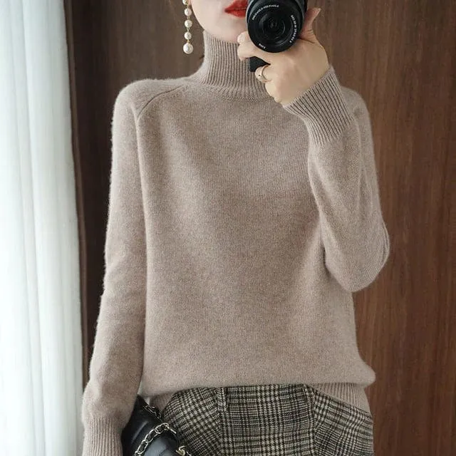 Chic Elle&vire turtleneck sweater