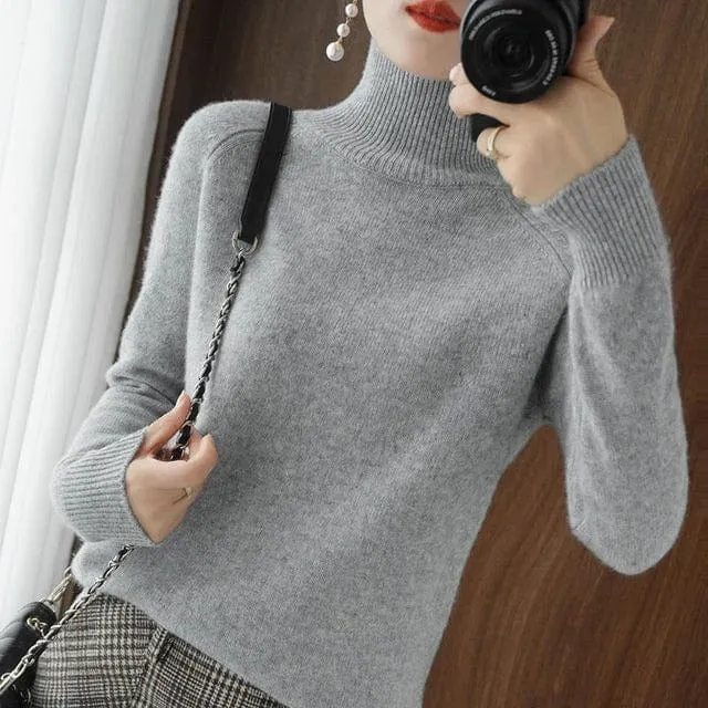Chic Elle&vire turtleneck sweater