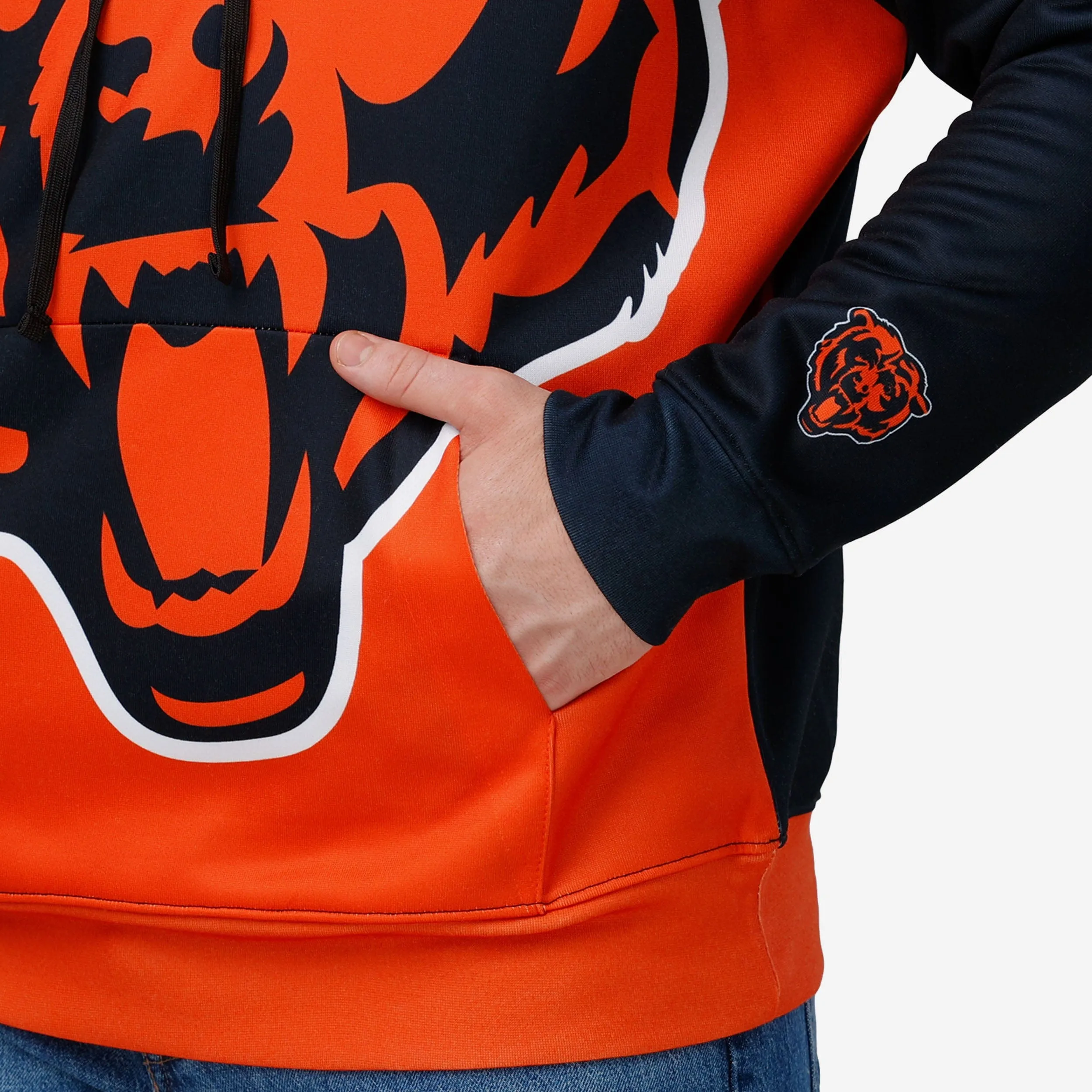 Chicago Bears Bold Logo Hoodie