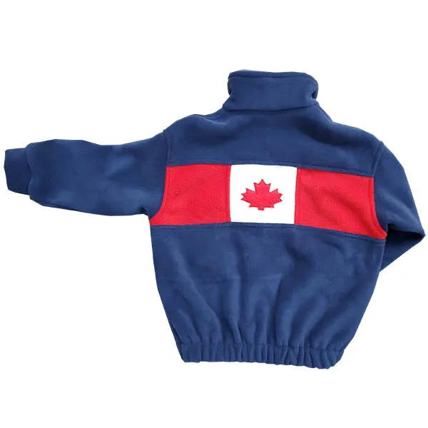 CHILD CANADA BOMBER JACKET NAVY
