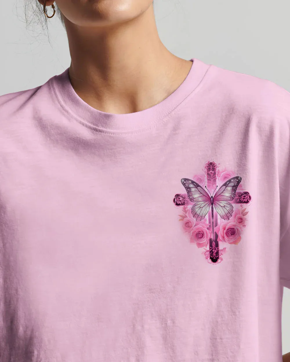 Christianartbag 3D T-Shirt For Women, Faith Unlocks The Door, Christian Shirt, Faithful Fashion, 3D Printed Shirts for Christian Women