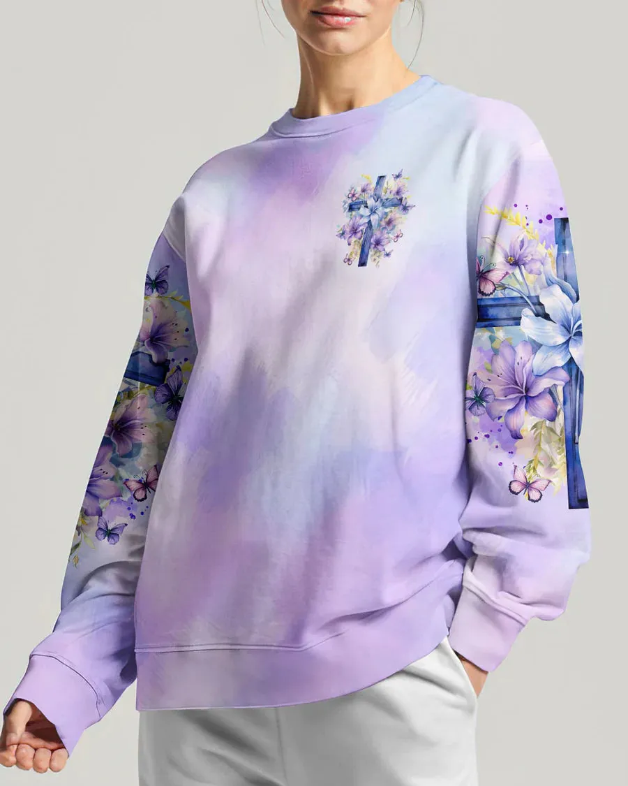 Christianartbag 3D T-Shirt For Women, I Believe In God Women's All Over Print Shirt, Christian Shirt, Faithful Fashion, 3D Printed Shirts for Christian Women, CABDS02271223