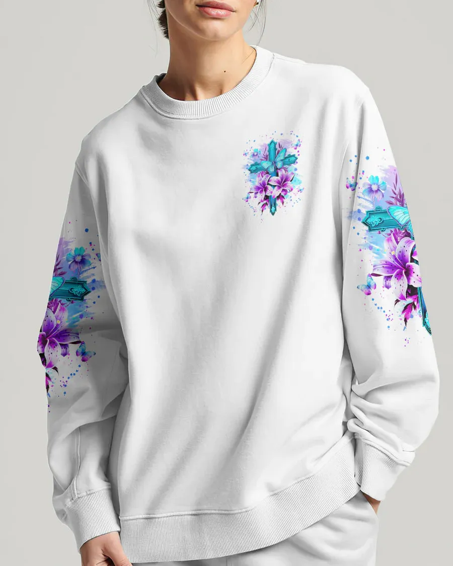 Christianartbag 3D T-Shirt For Women, I Believe In God Women's All Over Print Shirt, Christian Shirt, Faithful Fashion, 3D Printed Shirts for Christian Women, CABDS06261223