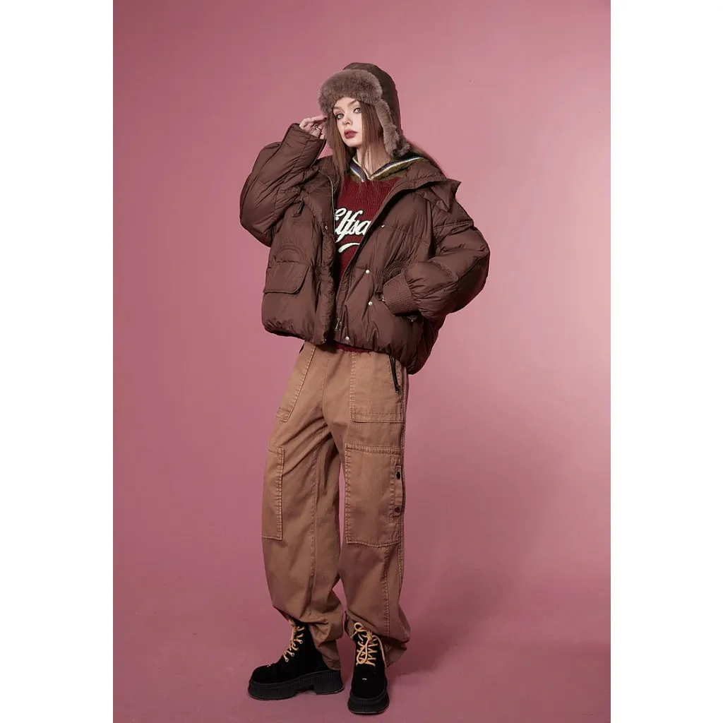 Christmas Gyaru Hooded Sweaters for Women