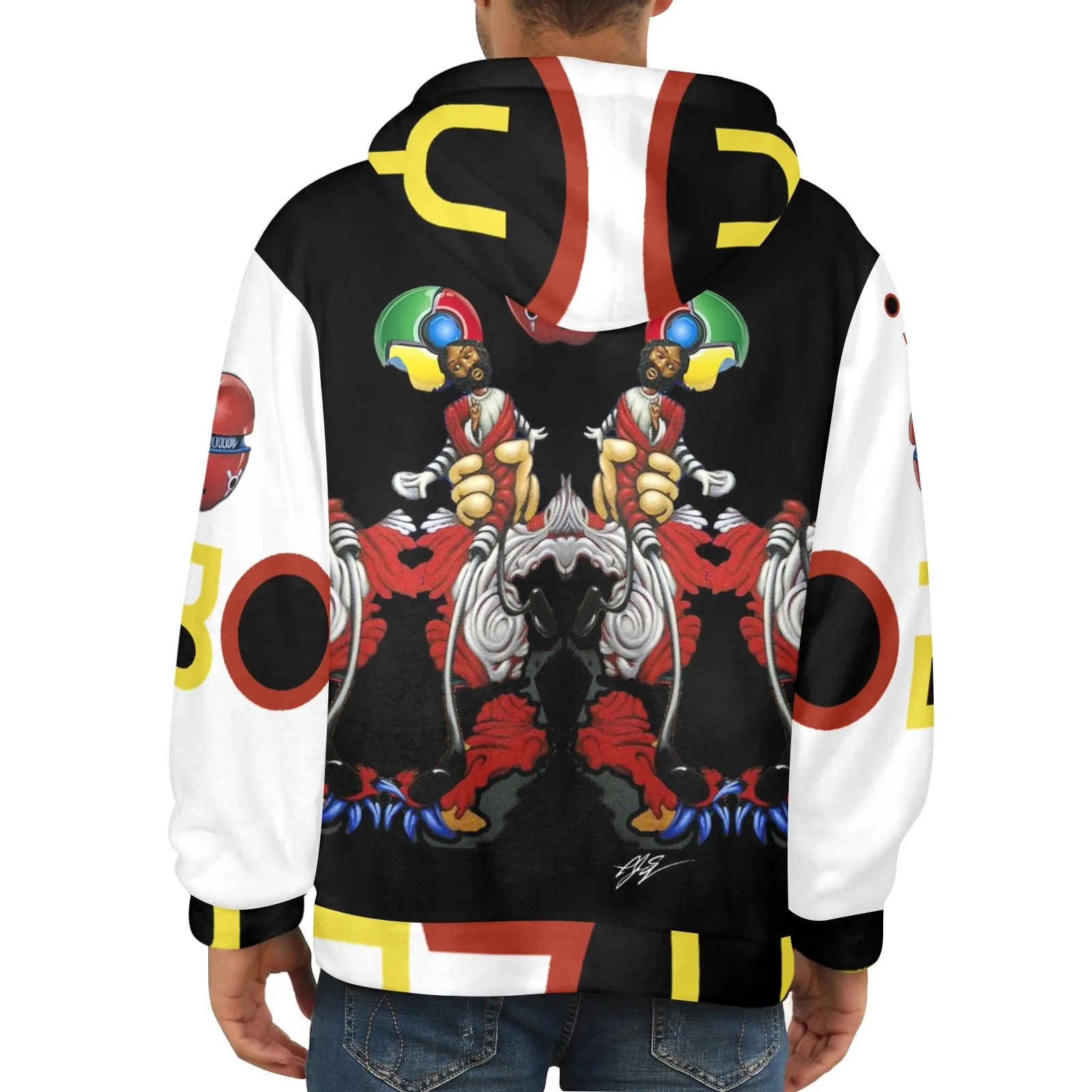 Chrome Prophet Men's Flannel Hoodie