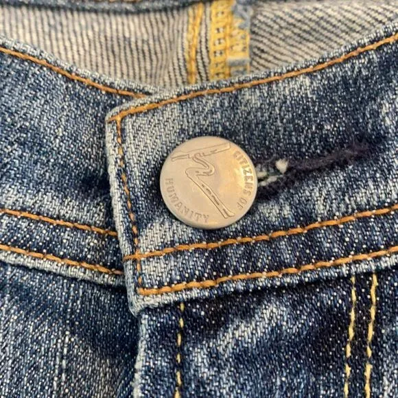 Citizens of Humanity sz 27 medium wash flare y2k