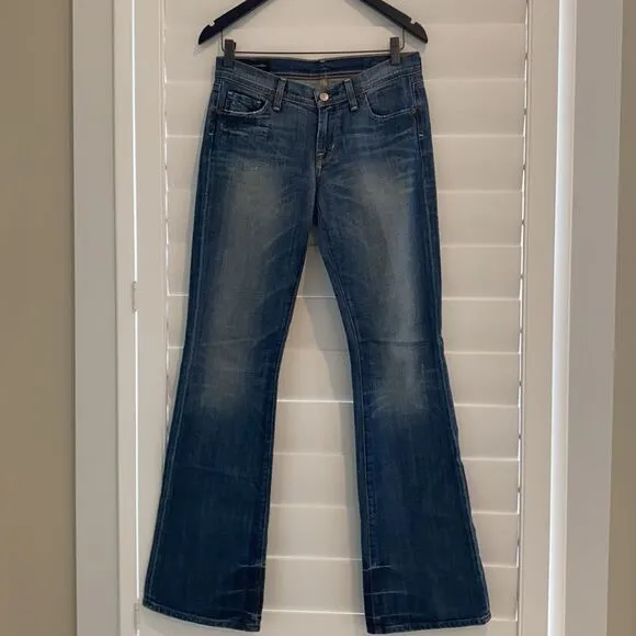 Citizens of Humanity sz 27 medium wash flare y2k